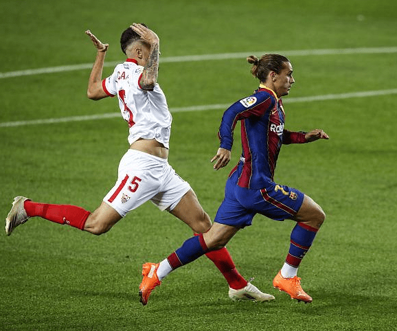 哥伦比亚轻取里昂，格列兹曼带队取胜