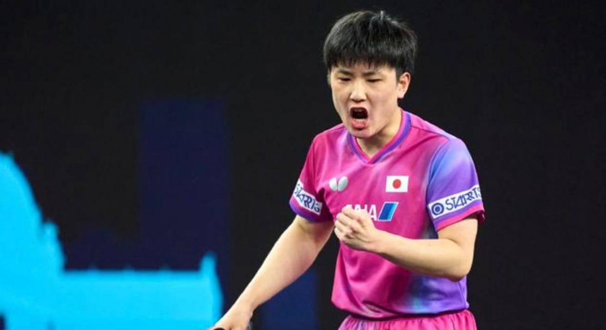 日本乒乓球队力克韩国乒乓球队，张本智和送出助攻