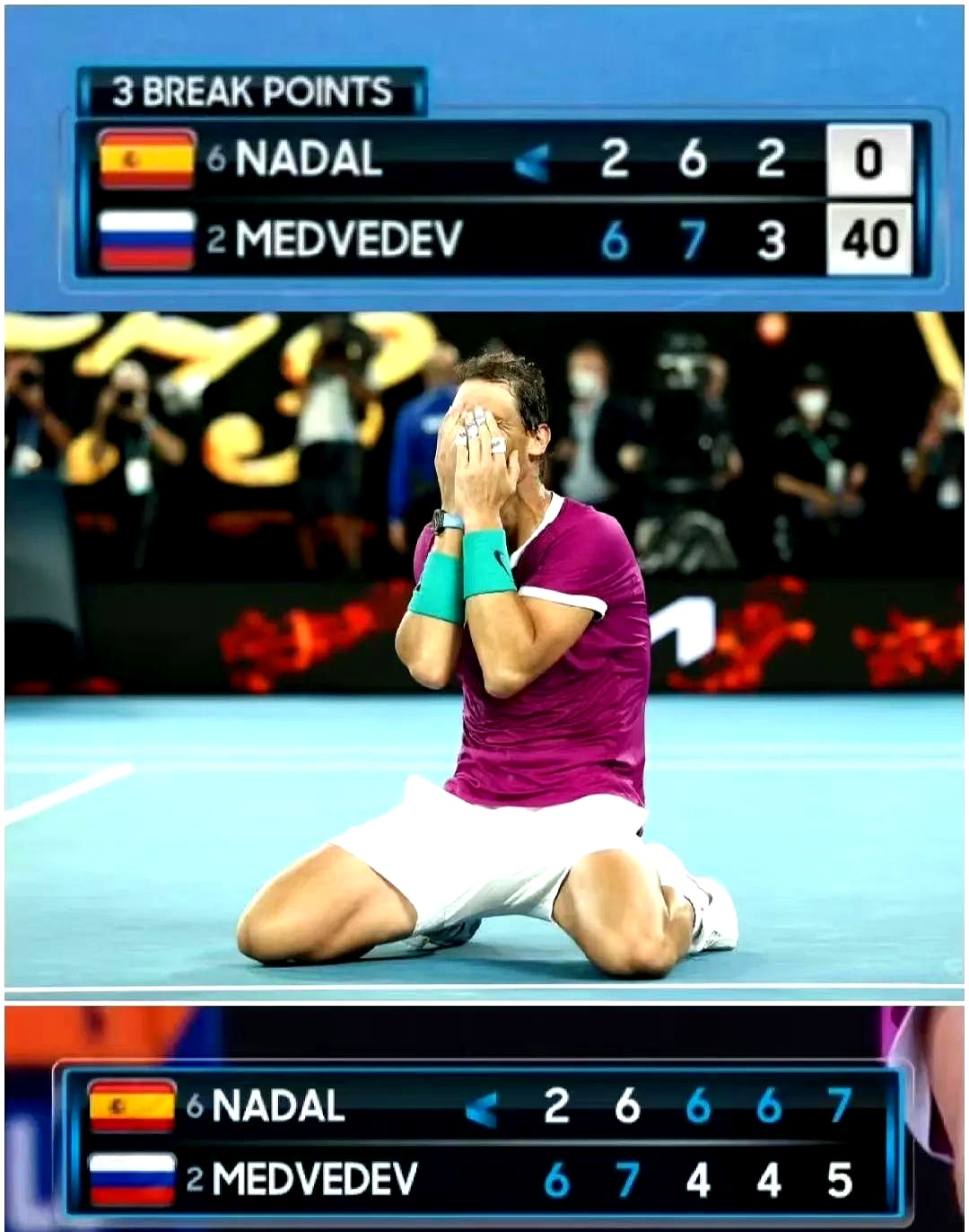 美国网球队横扫意大利网球队，纳达尔关键制胜