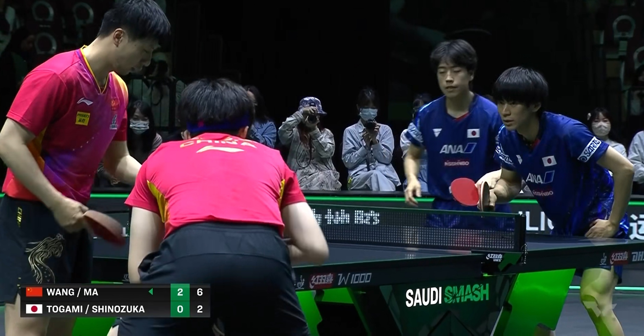 韩国乒乓球队险胜日本乒乓球队，水谷隼三分雨点燃全场